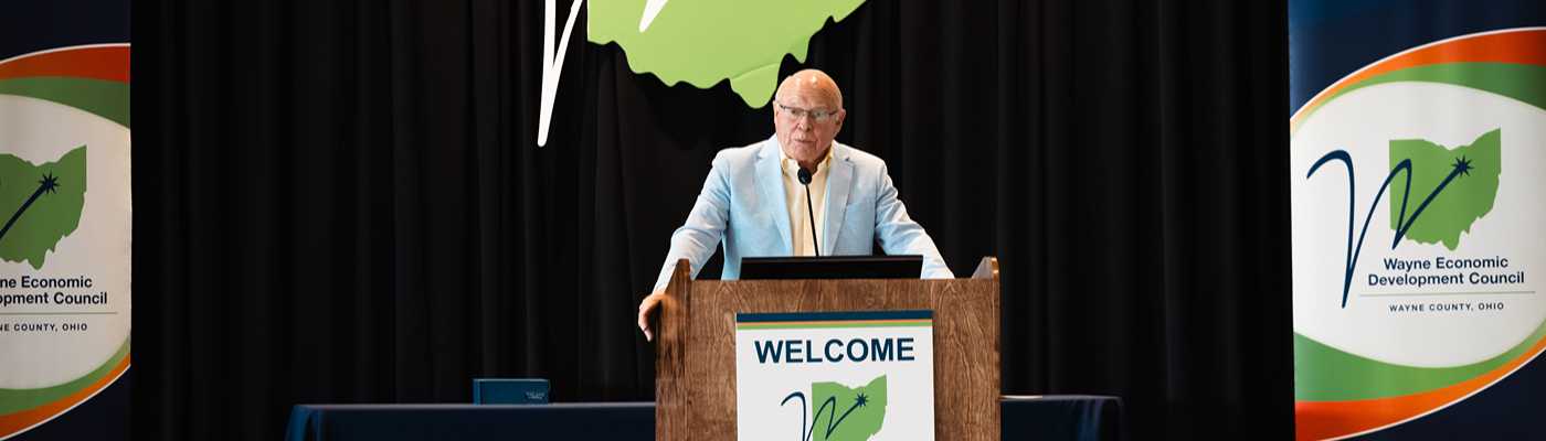 man giving a speech
