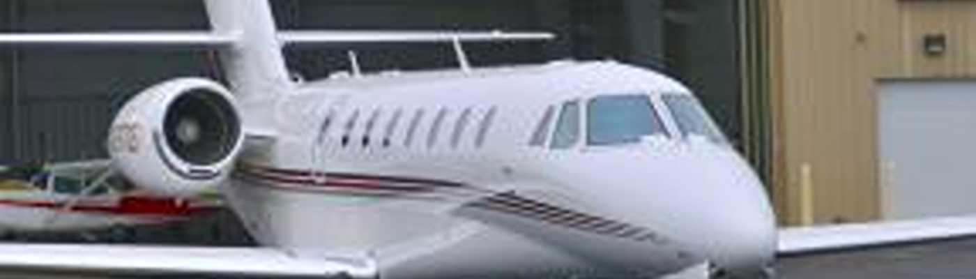parked airplane