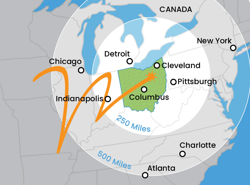 Wayne County Regional Map